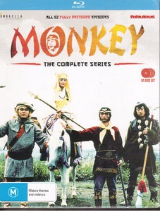 Monkey Complete Series Blu-ray NEW (ripped plastic small scratch at back) - Picture 1 of 2