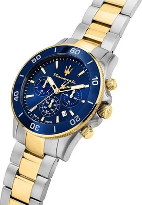 New Maserati Competizione R8873600006 Men's Analog Chronograph Quartz 43mm Dial - Image 1 of 4