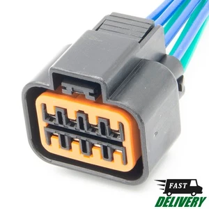 Conector eléctrico 8 pines. Mujer. Impermeable. 20147F - Imagen 1 de 5