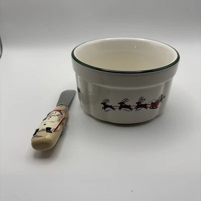 Pfaltzgraff Perennials Snow Village Dip Mix Set - Image 1 of 4