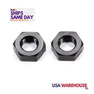 Aeroquip FCM5556, Pair of #3 Locknut Alum Black Aluminum Performance Racing Part - Image 1 of 4