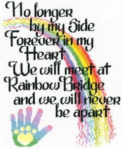 Let's Cross the Rainbow Bridge by Imaginating cross stitch pattern - Picture 1 of 1