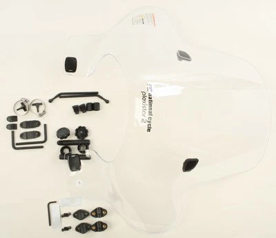 Parabrisas National Cycle Plexistar 2 - Transparente Motocicleta Bicicleta de Calle N8332-01 Foto 1 de 3