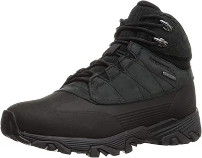 Merrell Men's Coldpack Ice+ Mid Polar Waterproof Snow Boot Black Granite J000985 - Image 1 of 4