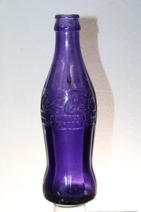 ANTIQUE COCA COLA BOTTLE NOV 16 1915 AMETHYST PURPLE CHARLESTON SC - Picture 1 of 14