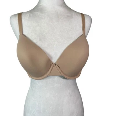 Aerie Smoothz Demi Bra Nude Beige Padded Underwire Adjustable Straps 36D - Image 1 of 4