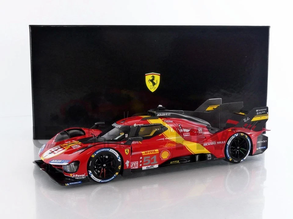 BBR 1/18 - FERRARI 499P - SPA 2023 CS18004 - Image 1 of 1