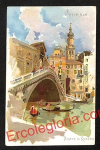 ak3794 - CARTOLINA D'EPOCA - Venezia Città - Ponte di Rialio - Picture 1 of 1