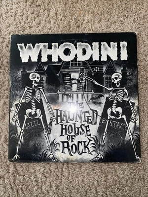 1983 - WHODINI - THE HAUNTED HOUSE OF ROCK - JIVE RECORDS 👻 🎃 Halloween Music - Image 1 of 4