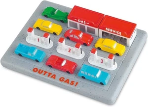 Popular Playthings Traffic Jam Slide Puzzle - Gas Station Rush! Age 8 - Picture 1 of 2