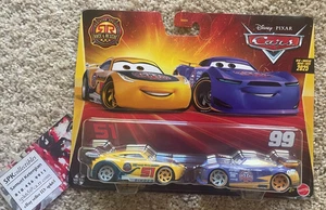 Disney Pixar Cars Race & Rescue Rally Danny Swervez Cruz 2025 2 PACK Diecast NEW - Picture 1 of 2
