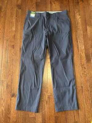 Pantalones Orvis Tech para hombre talla 36x30 elásticos resistentes al agua azul marino nuevos con etiquetas Foto 1 de 4