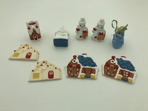 Wee Craft Ornamente. Teilbemalte 4 Wohnungen, 4 - 3D ——463—— - Bild 1 von 2