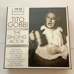 Tito Gobbi - The Singing Actor (10 x CD Box Set) NEW & SEALED - Picture 1 of 2