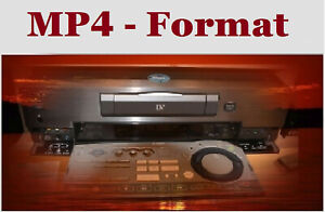 Kassette digitalisieren, Video 8,Hi8, Digital8, Mini-DV oder VHS-C im MP4 Format