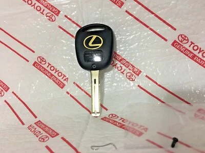 *NUEVO LEXUS RX400H RX330 RX350 OEM CONTROL REMOTO DE FÁBRICA LLAVE MAESTRA CARCASA TORNILLO DE HOJA Foto 1 de 3