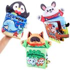 Washable Car Seat & Crib Toy Polyester Fibre Hand Puppet Cloth Book  Baby