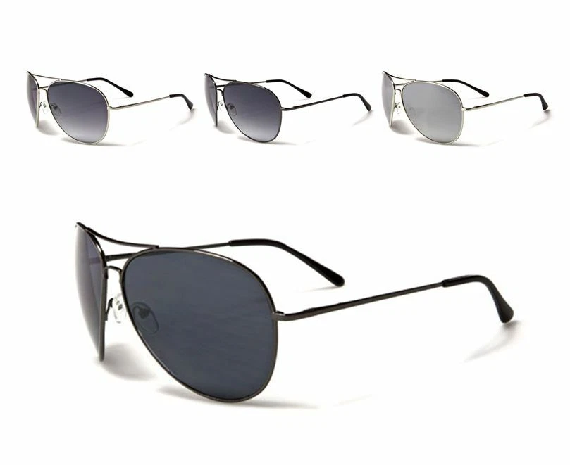 Gafas de sol de la Fuerza Aérea estilo aviador moda deporte béisbol marcos de metal hombres mujeres Foto 1 de 1