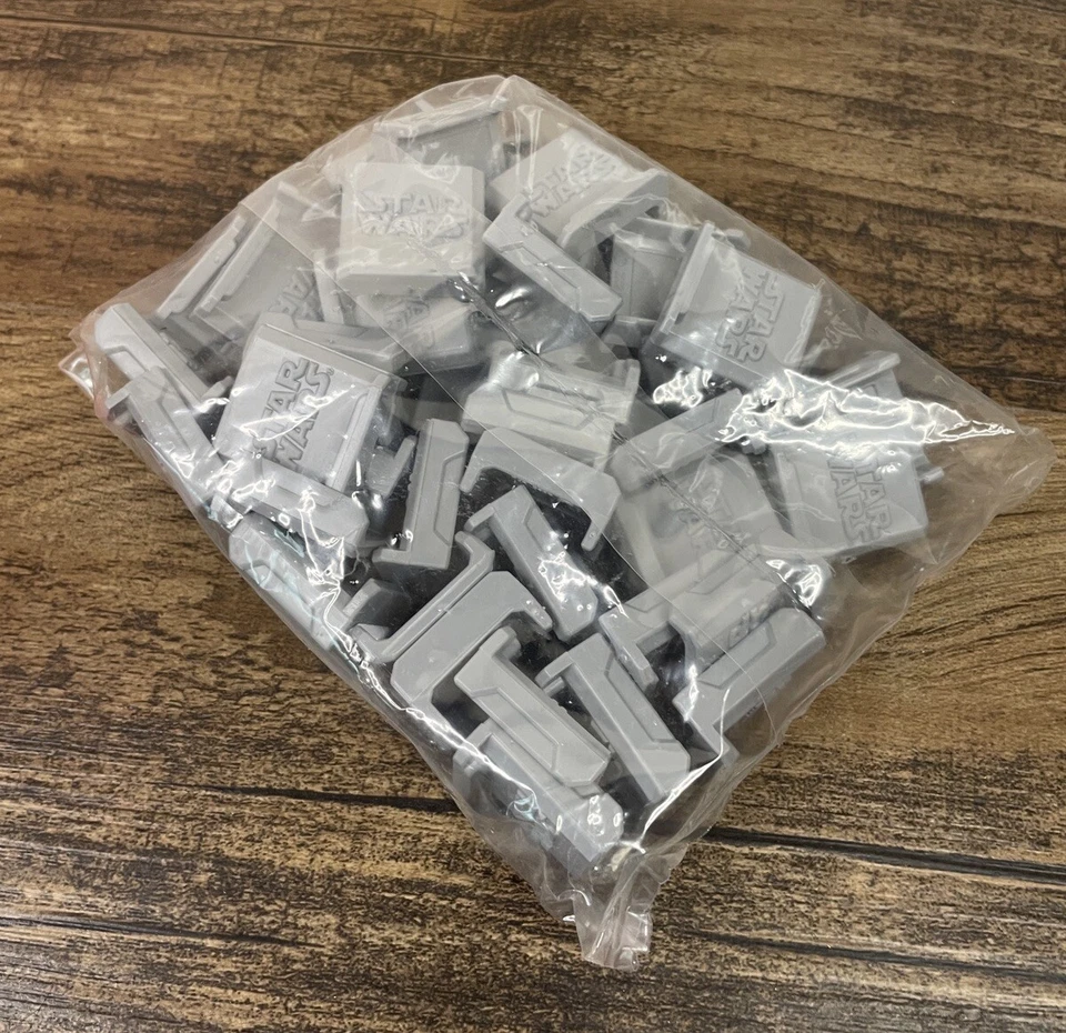 Stratego Star Wars Saga Edition Replacement Gray Tile Pieces SEALED - Image 1 of 1