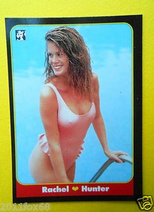 chrome figures figure masters cards 41 rachel hunter 1993 model fashion models