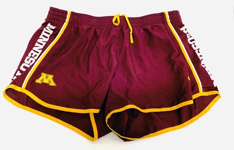 Minnesota Golden Gophers womens XL NIKE Dri-Fit running shorts track and field Cover