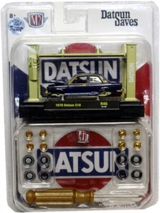 KIT MODELLINO M2 Machines 1970 Datsun 510 R46 22-09 DATSUN SALVA INSEGUIMENTO - Foto 1 di 3