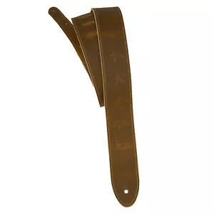 PRS 2" Reversible Guitar Strap, Leather & Suede, Tan - Picture 1 of 6