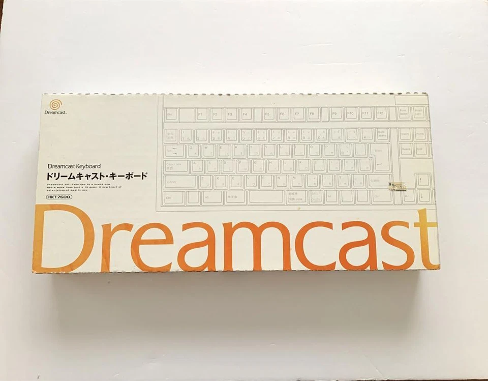 Sega Dreamcast  KEYBOARD HKT-7600  tested Used Tested  - Image 1 of 4