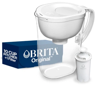 Brita Everyday Pitcher with 1 Longlast Filter Pitcher w 1 std filter 10 cups - Image 1 of 4