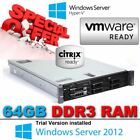Dell Poweredge R710 2X Hex Core X5650 2.66Ghz 72Gb Ram Ddr3 Perc 6/I Raid 870W