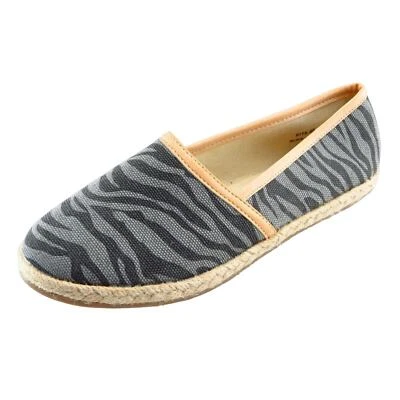 Annie Pinky Size 7.5 M Gray Round Toe Espadrilles Fabric Women - image 1 of 4