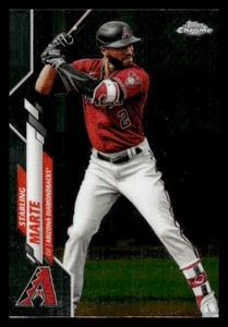 2020 Topps Chrome Update #U-3 Starling Marte Arizona Diamondbacks Baseball card