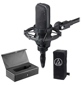 Audio Technica AT4033A Condenser Microphone Mic+Shockmount+Dust Cover+Case - Picture 1 of 7
