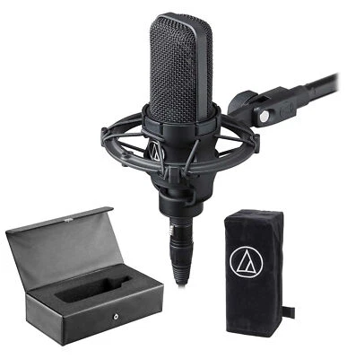 Audio Technica AT4033A Condenser Microphone Mic+Shockmount+Dust Cover+Case - Image 1 of 4