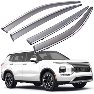 Window Visor Shade Wind Deflector Rain Guard for Mitsubishi Outlander 2022-2025 - Picture 1 of 7