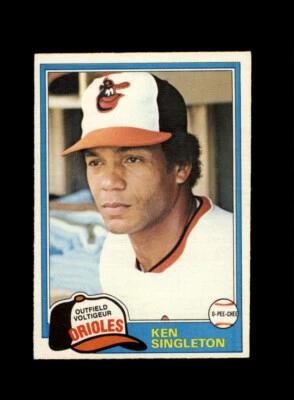 1981 KEN SINGLETON O-PEE-CHEE #281 ORIOLES *R9281 - Image 1 of 2