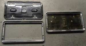 Vintage Yankee Chrome License Plate Holder Mounting Frames Classic Car Rat Rod - Picture 1 of 8
