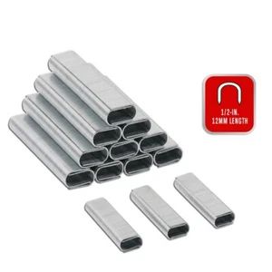 3000Pc U-Shape Nails 12mm U Type Staples For Stapler Gun Refill Woodworking Tool - Picture 1 of 7