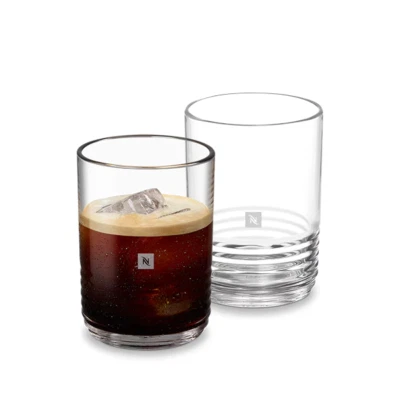 Nespresso Barista Rezeptglas Small 2x350ml +VIEW Löffel Mittel KaffeeMug NEU OVP - Bild 1 von 4
