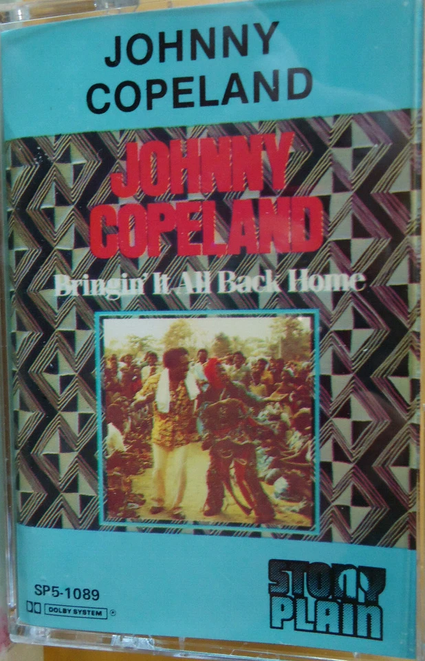 JOHNNY COPELAND - Bringin' It All Back Home - Cassette Tape 19?? Canada  - Image 1 of 1