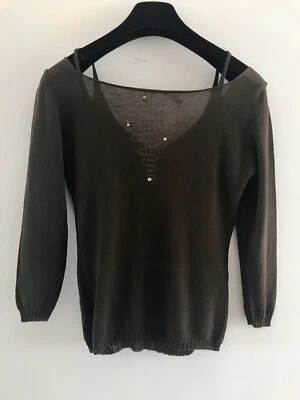 Juego de pasarela! Juego doble DION LEE XS/S en espresso Foto 1 de 4