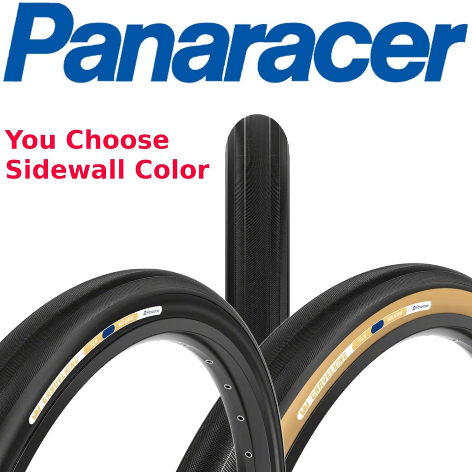 New Panaracer Gravelking Slick TLR 27.5 (650b) Tubeless Bike Tire Pick-A-Tire - Image 1 of 2