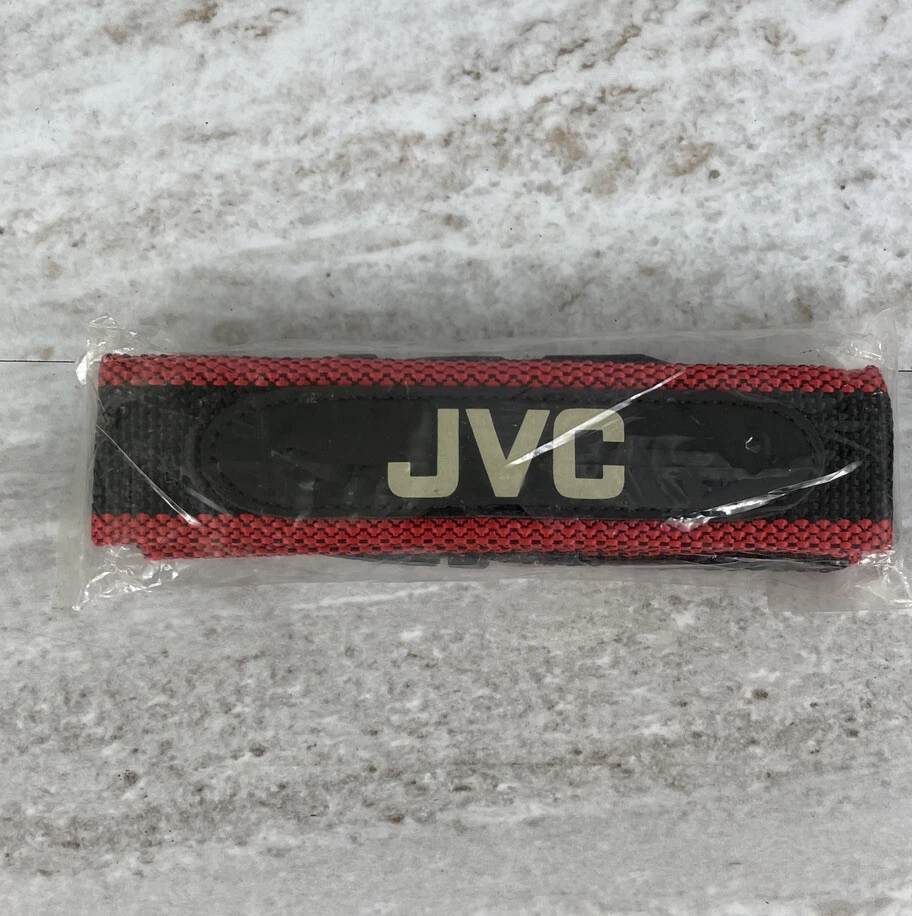Genuine Original JVC Camcorder Shoulder Neck Strap Red And Black - Sealed - Image 1 of 2
