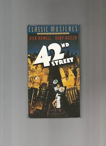 42nd Street, Dick Powell, Ruby Keeler, VHS - Bild 1 von 1