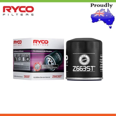 Nuevo * RYCO * Filtro de aceite SynTec para ALFA ROMEO GIULIA automático, súper automático, Veloce Foto 1 de 4