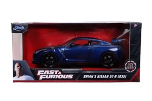 Nissan GT-R (R35) 2009 modelo fundido a presión Jada 1:24 Fast & Furious Brian's - 97036 - Imagen 1 de 7