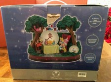 Disney Alice In Wonderland Snow Globe Mad Hatter's Tea Party Unbirthday. NEW!