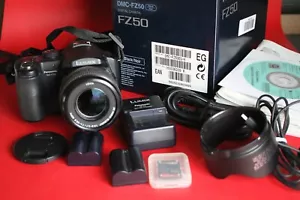 PANASONIC LUMIX DMC-FZ50 with LEICA lens, boxed like new - Bild 1 von 9