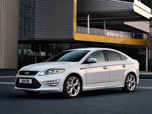 Ford Mondeo IV MK4 (11-15) Right Side MF Electric Door Mirror + Indicator White - Bild 1 von 5