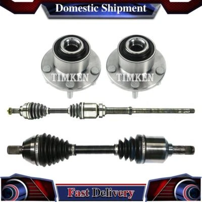 Conjunto de cojinete de rueda y buje de junta de eje CV delantero para Volvo S40 2005-2010 Foto 1 de 4